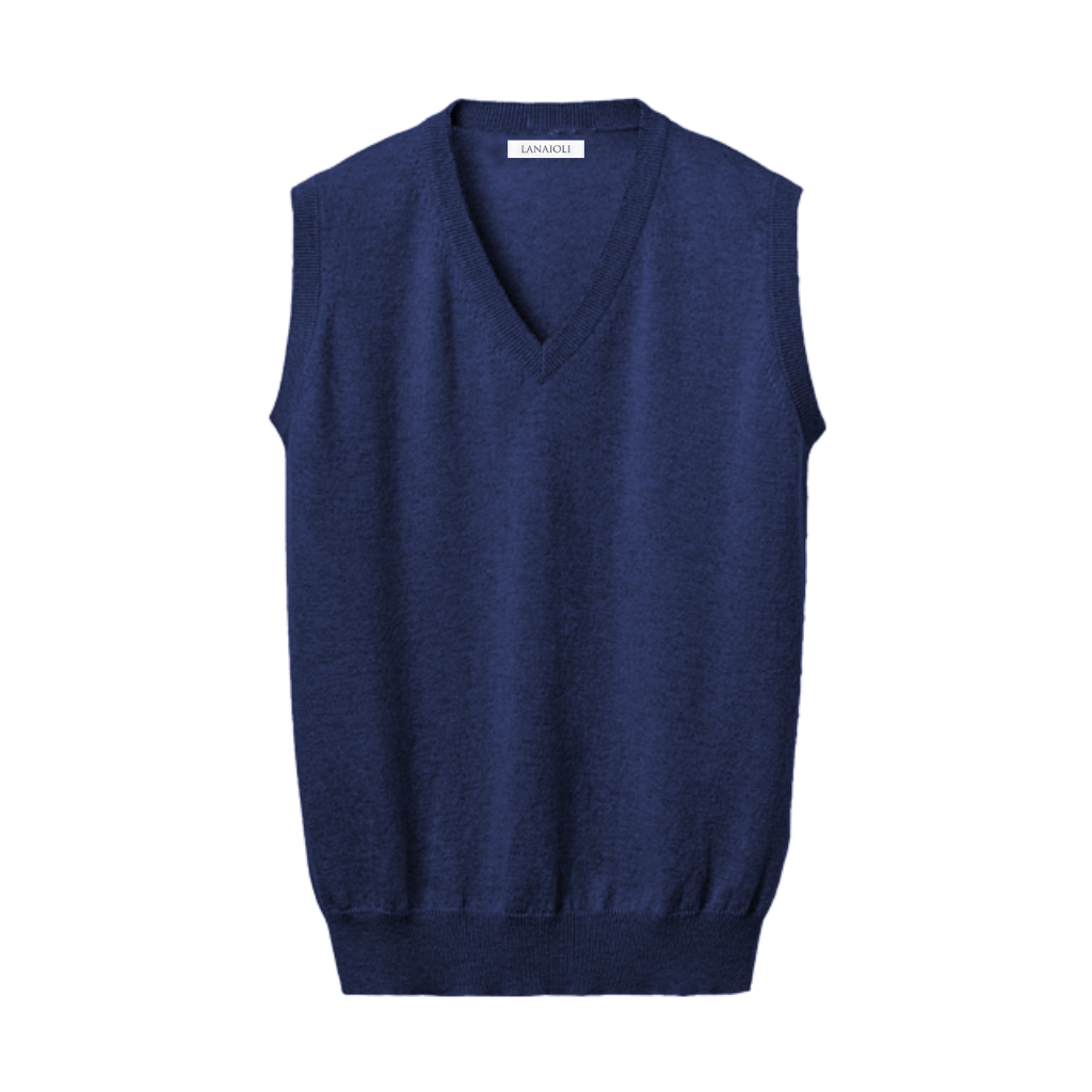 Gilet Uomo Puro Cashmere scollo a V-5