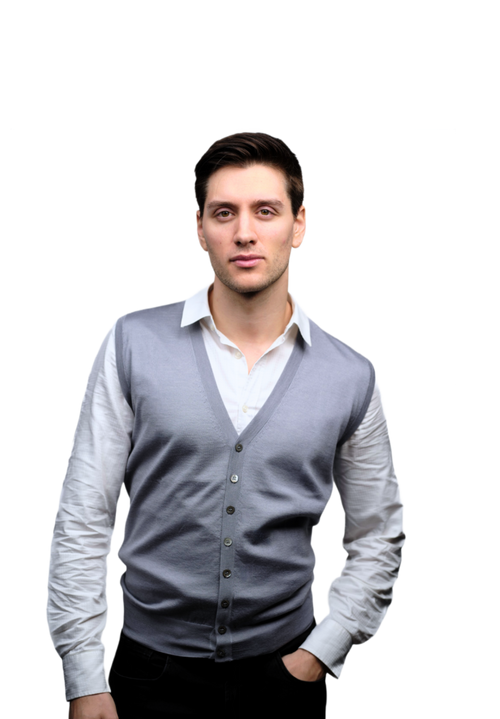 Gilet Uomo Misto Cashmere e Seta-0