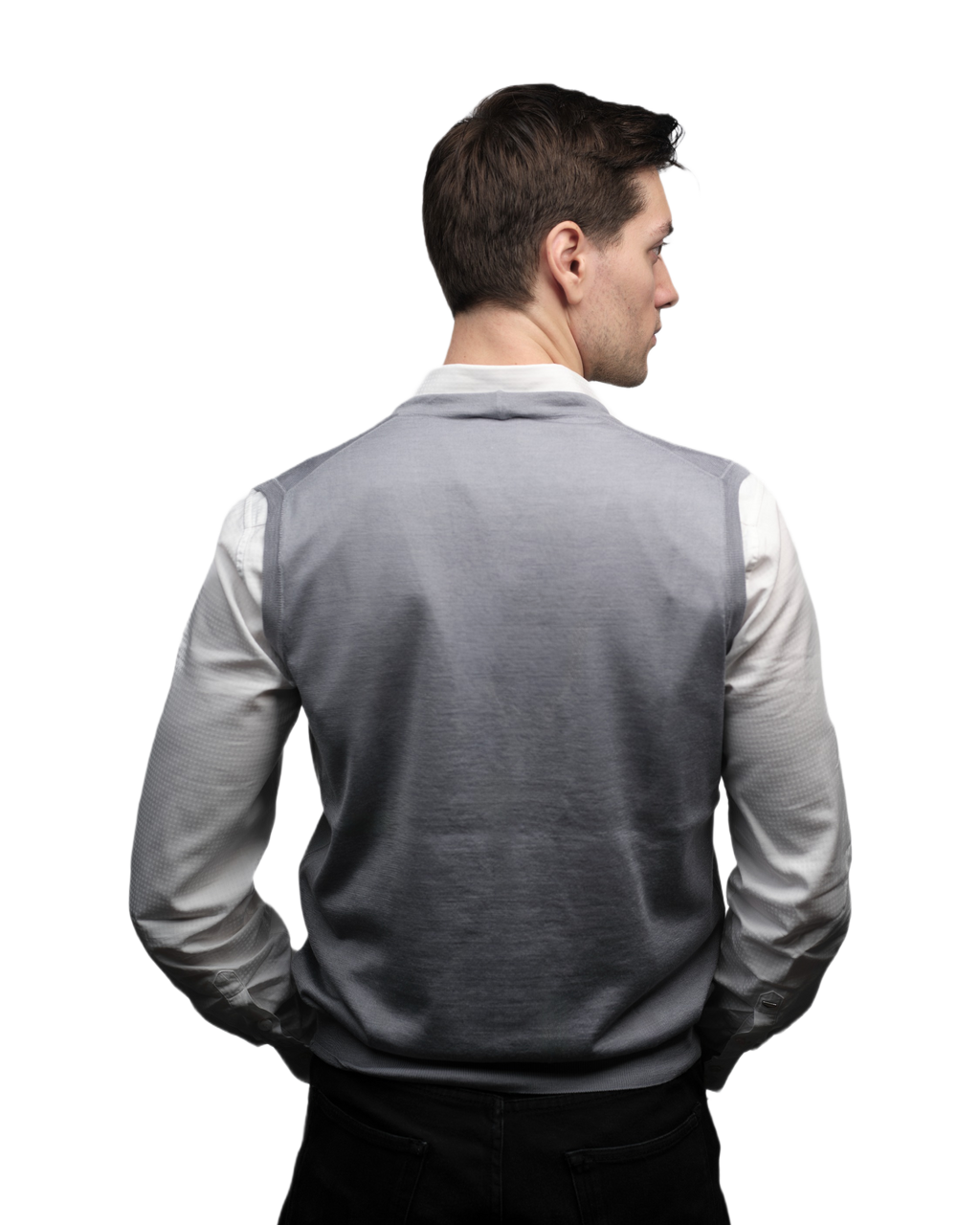 Gilet Uomo Misto Cashmere e Seta-1