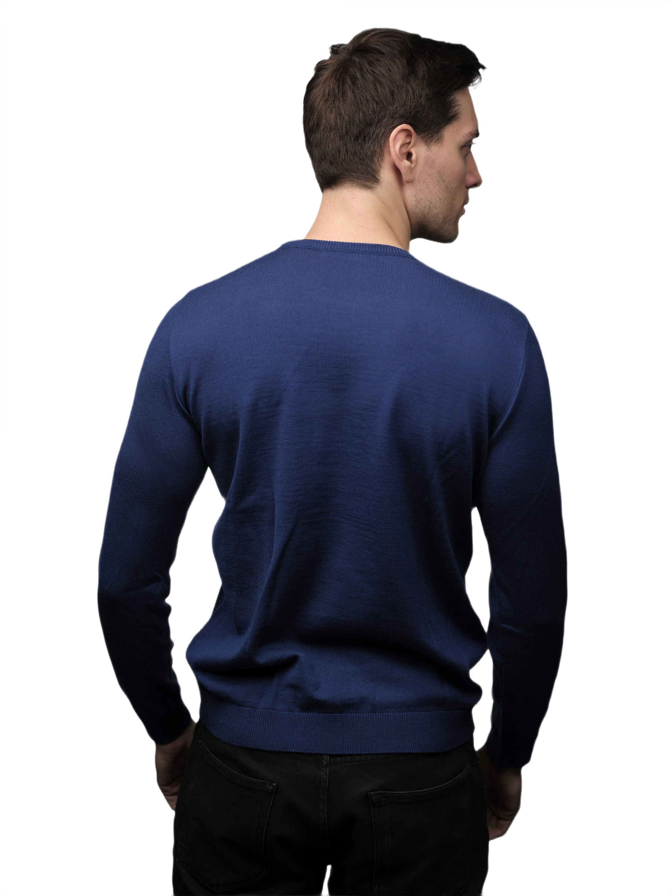 Maglia Uomo Girocollo in Lana Merino-1