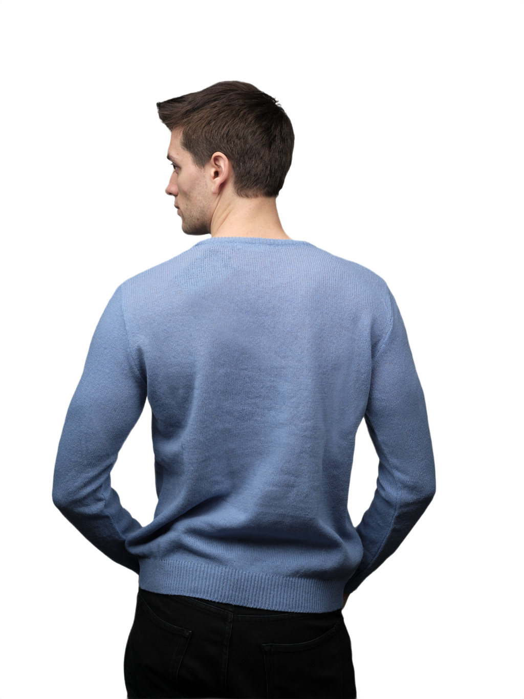 Maglia Uomo Lana Merino Girocollo Filiera Corta-4