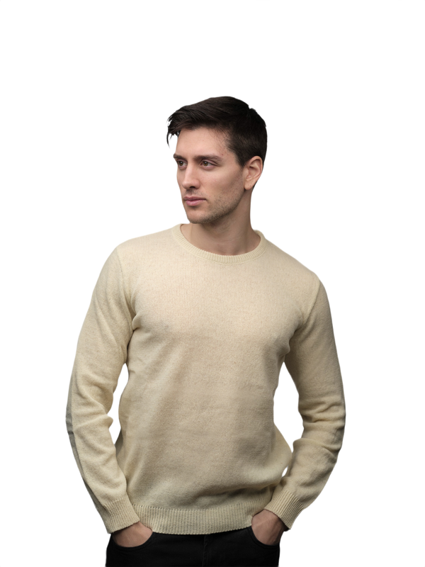 Maglia Uomo Lana Merino Girocollo Filiera Corta-0